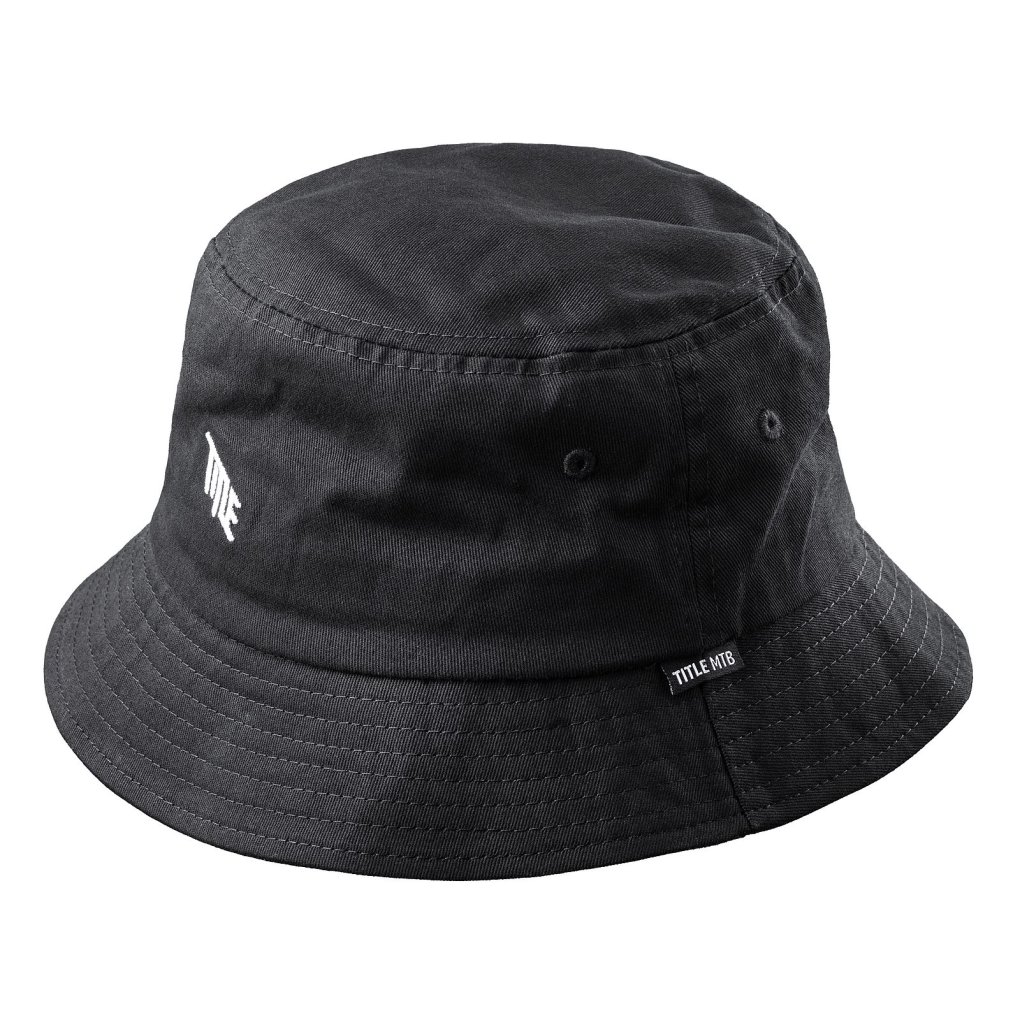 Title Bucket Hat - black