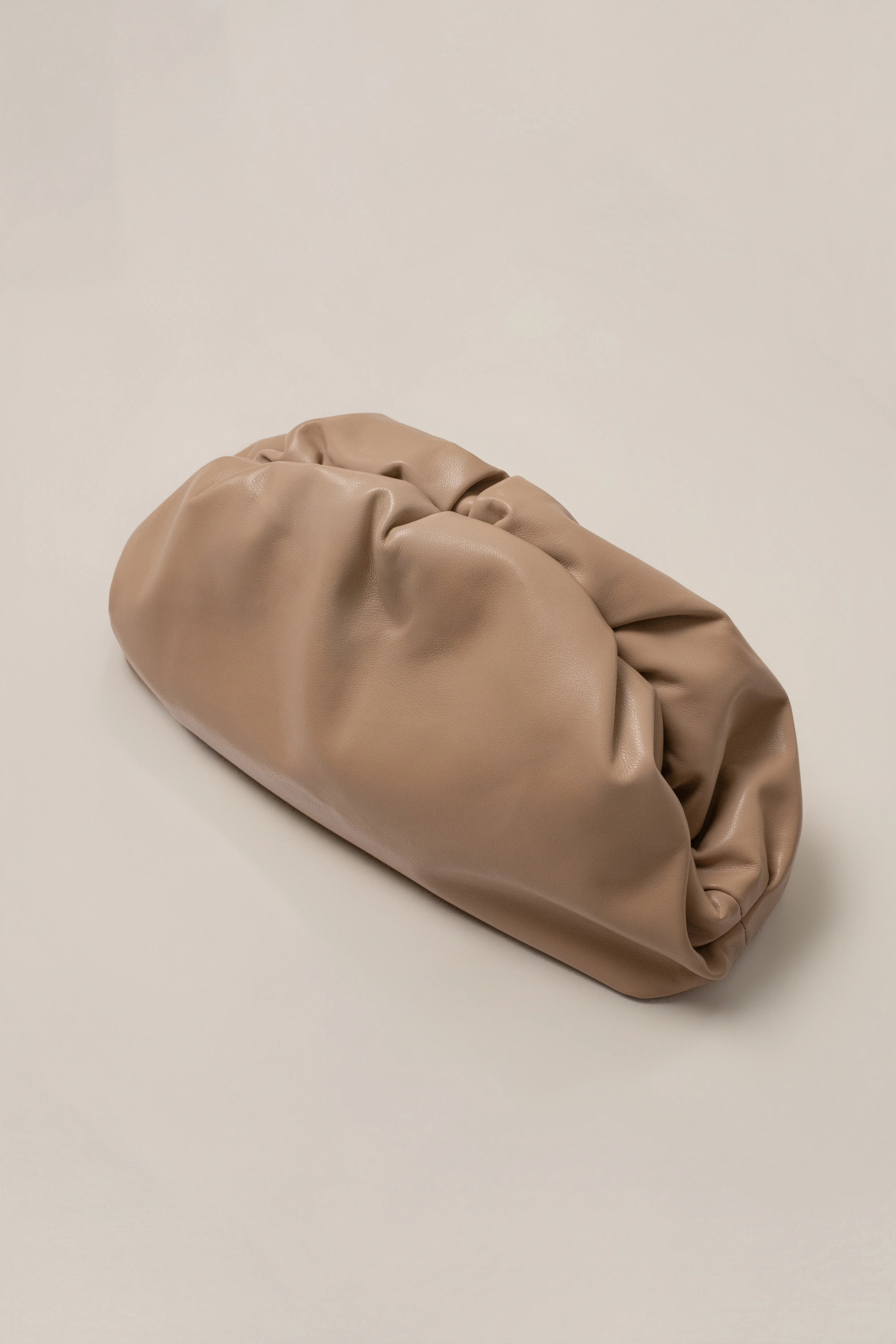 Beige Signature Cloud Bag