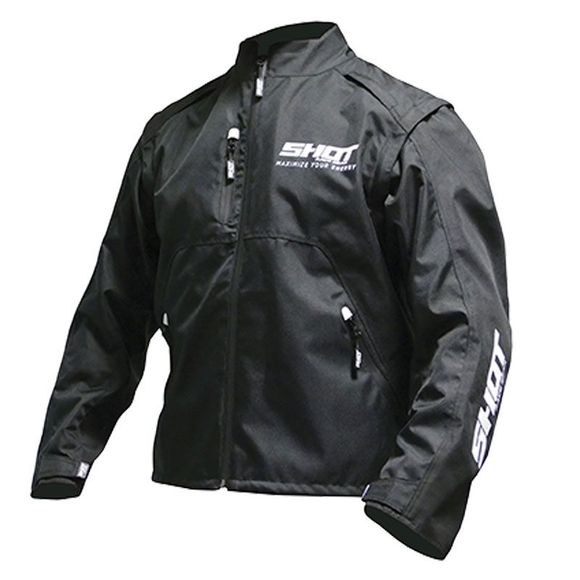 Veste enduro Shot CONTACT ASSAULT - BLACK WHITE 2022 - Noir / BlancRef : SO1709