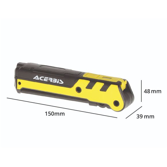 Acerbis FLAMME Universal Lamp - Black / YellowRef : AE5758 / 0025099.318