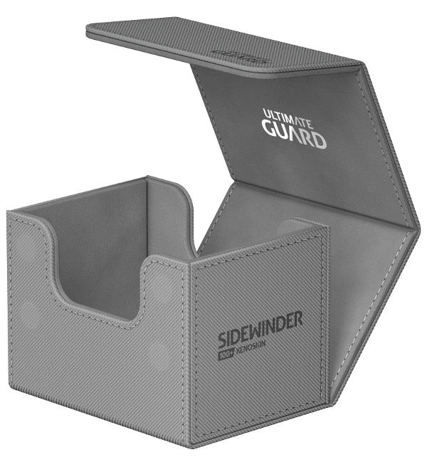 Ultimate Guard Sidewinder 100+ Xenoskin Monocolor Deck Box - Grey
