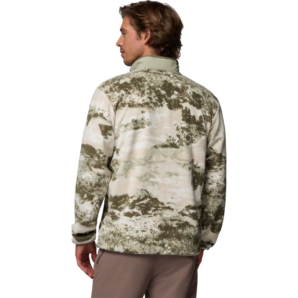 Columbia Sequoia Grove Printed Full Zip Fleece Jacket Men - Safari/Fieldaze