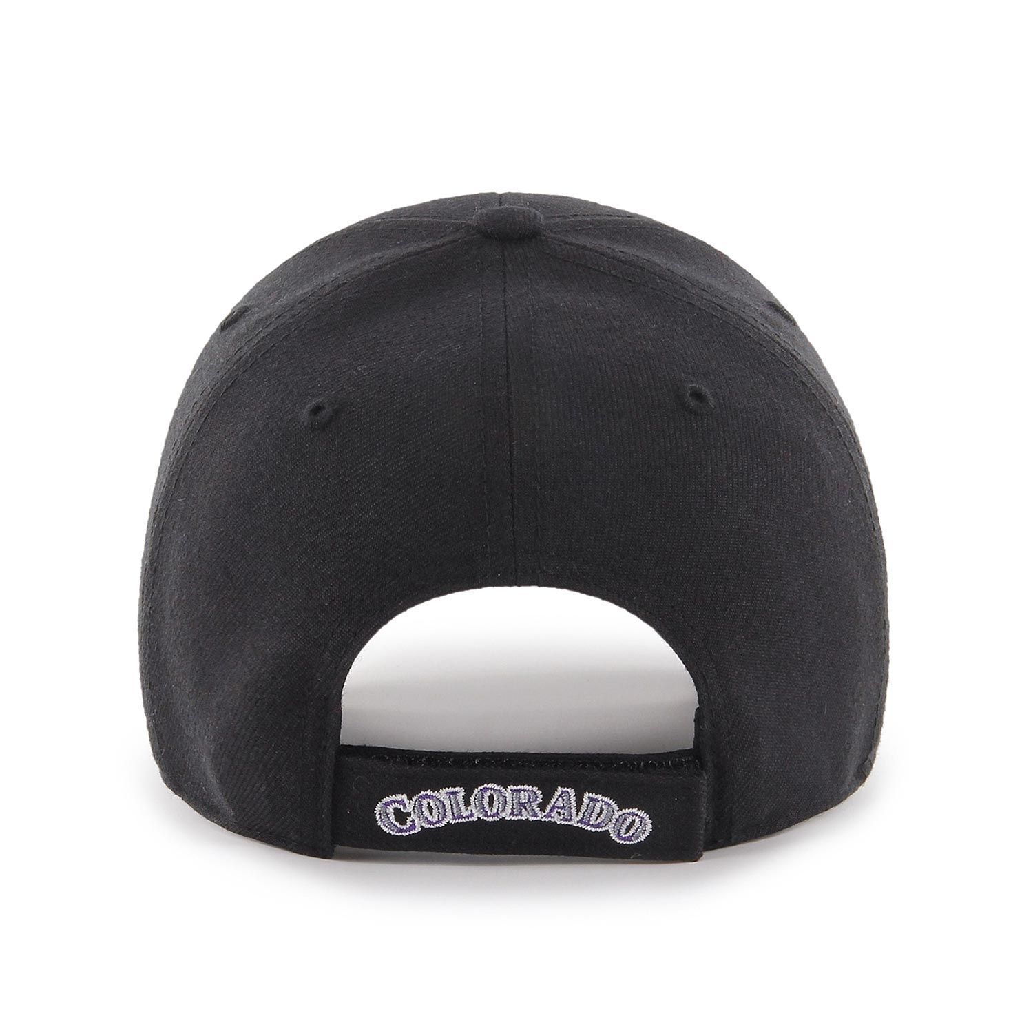 Colorado Rockies '47 MVP Adjustable MLB Cap Black