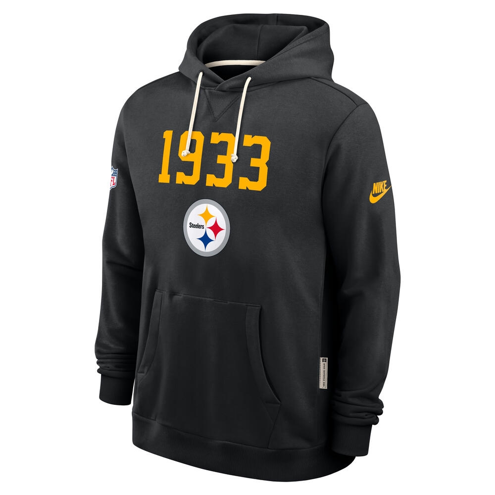 Pittsburgh Steelers 2024 NFL Sideline Nike Vintage Alternate Hoodie Black