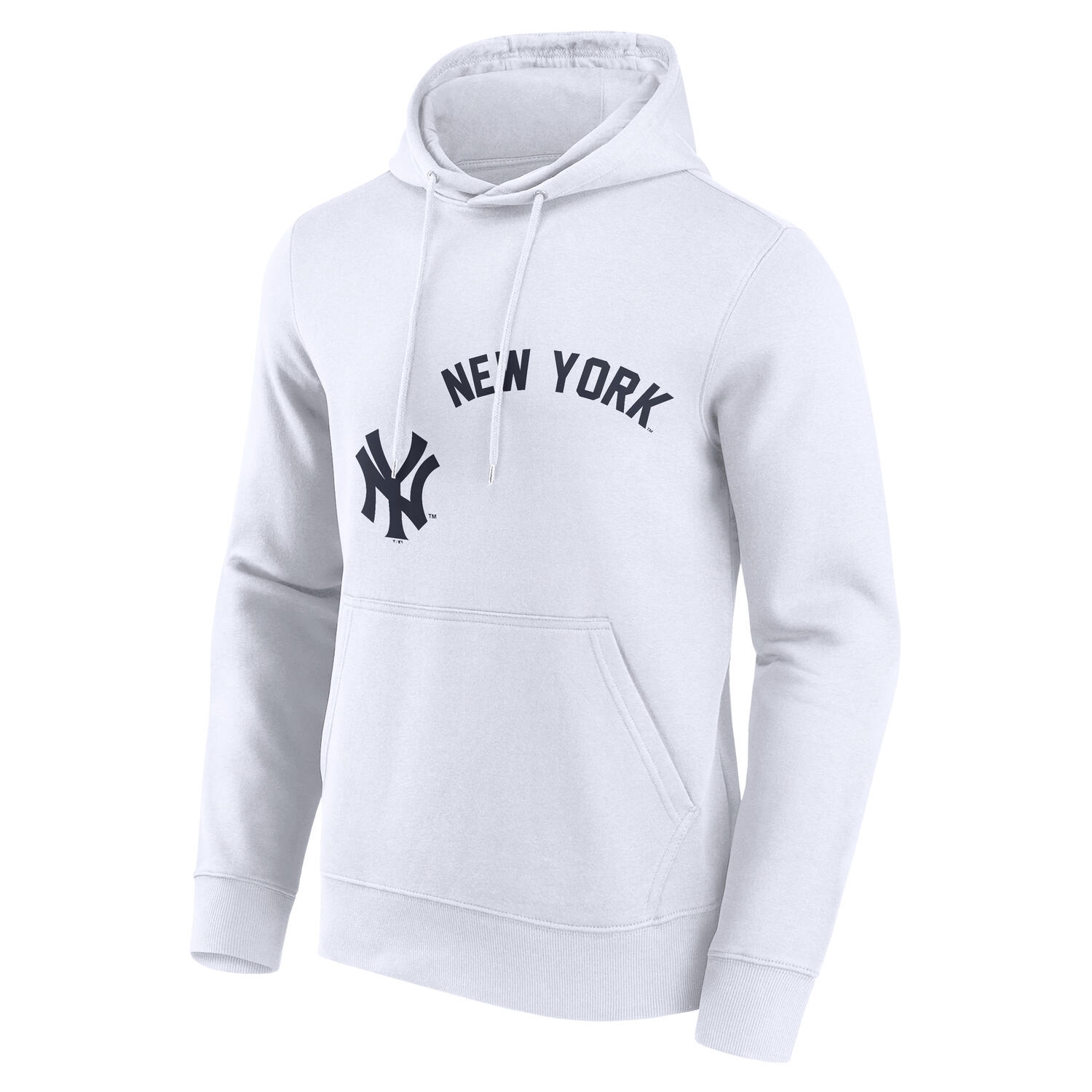 New York Yankees Championship Newspaper MLB Hoodie White