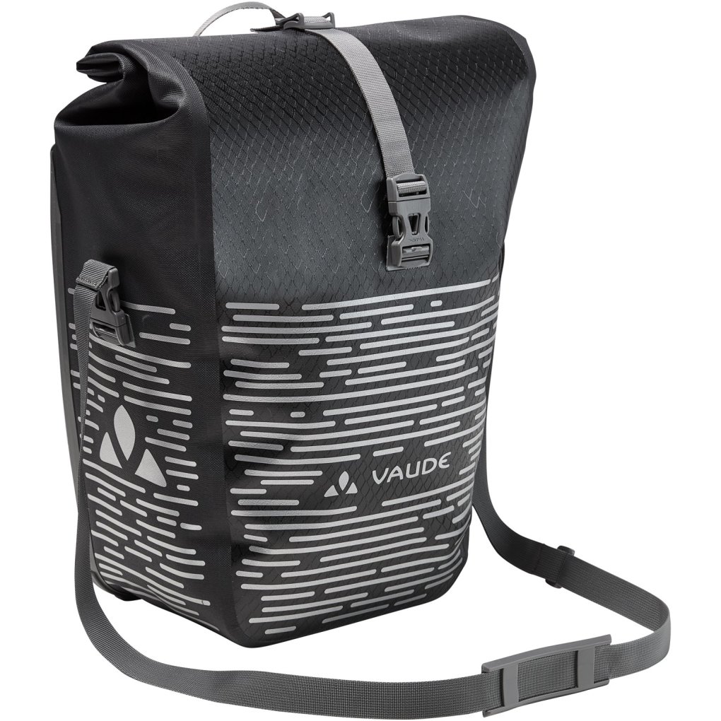 Vaude Aqua Back Luminum Single II Bike Pannier Rear - 24L - black