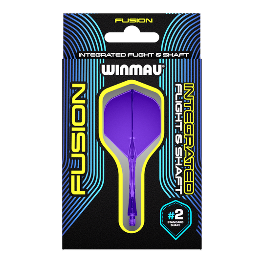 Winmau Fusion Flight Shaft System Standard Purple