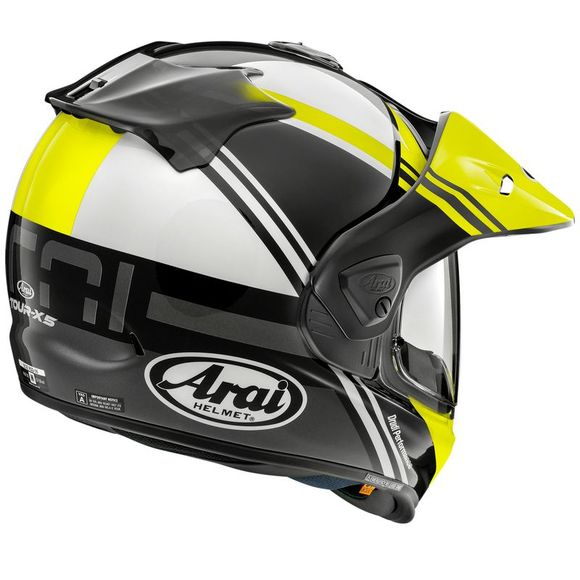 ATRARAL CHEPTE Arai TOUR -X5 - COSMIC - Yellow / WhiteRef: Ai0574-Cnywb