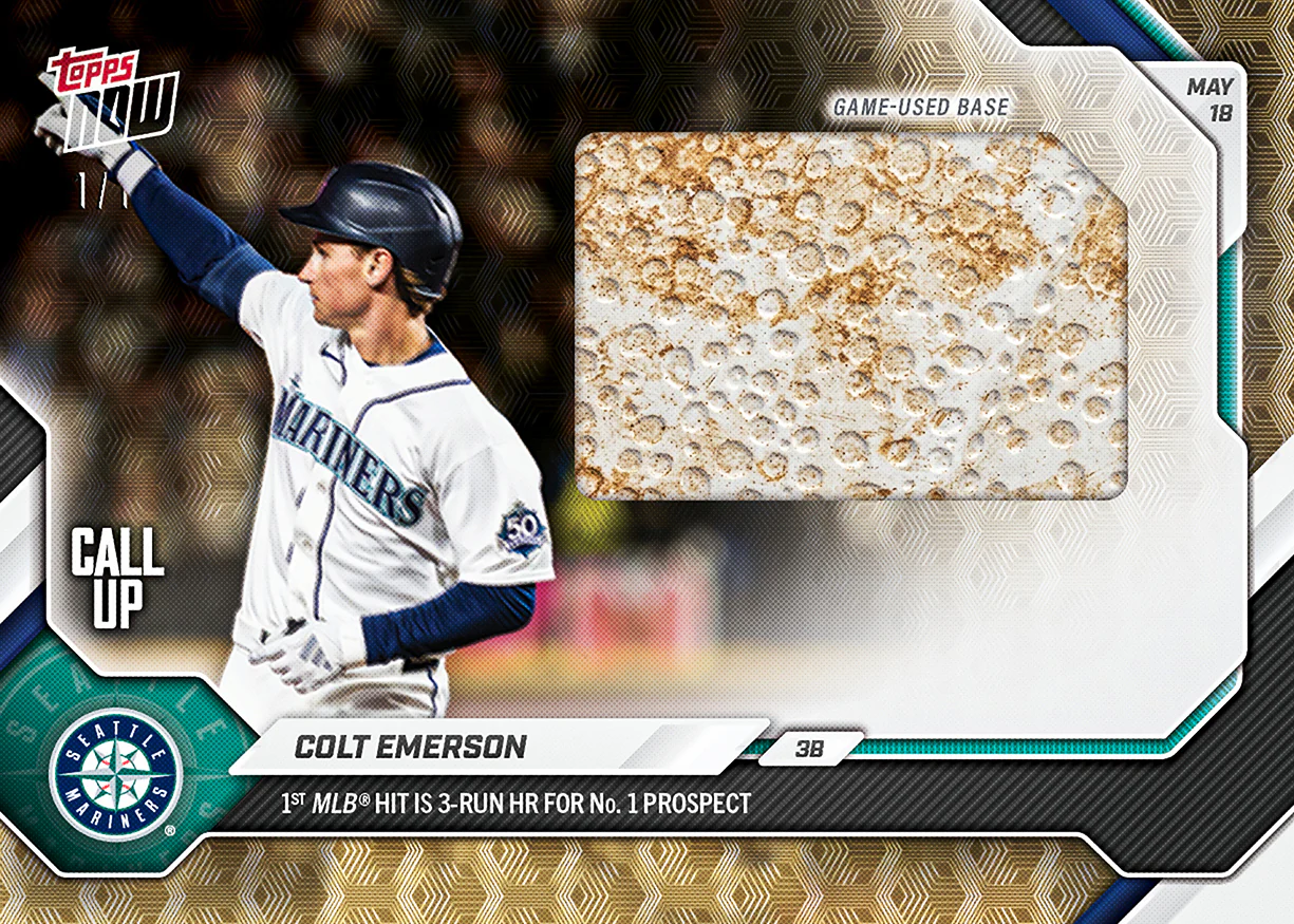 Colt Emerson - 2026 MLB Topps NOW® - Card 219