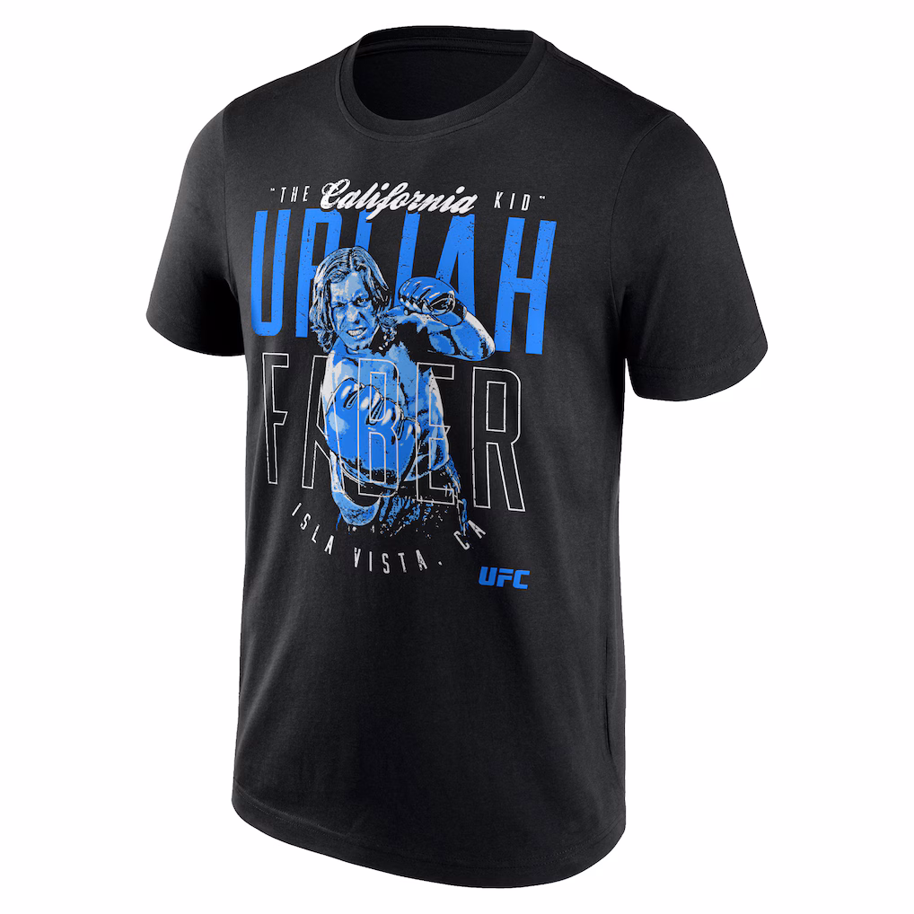 UFC Urijah Faber California Kid T-Shirt - Black - Mens