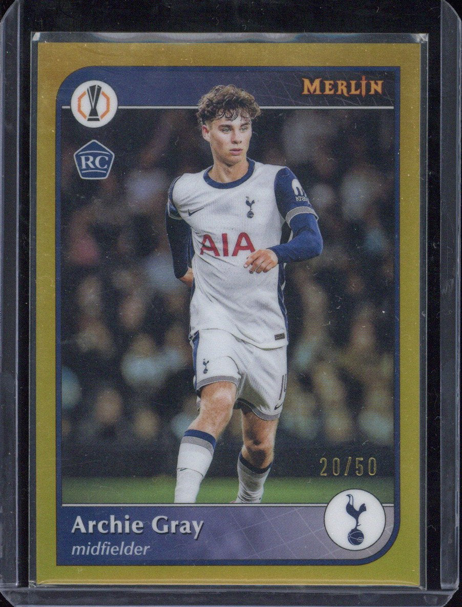 2025 Topps Merlin Archie Gray #65 /50