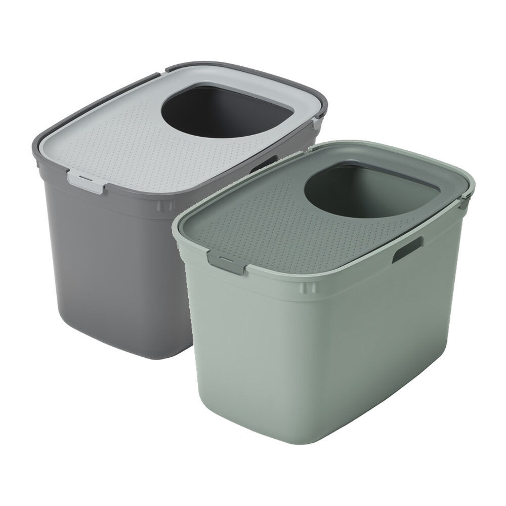 Moderna Cat Toilet Top Cat - grey / dark grey