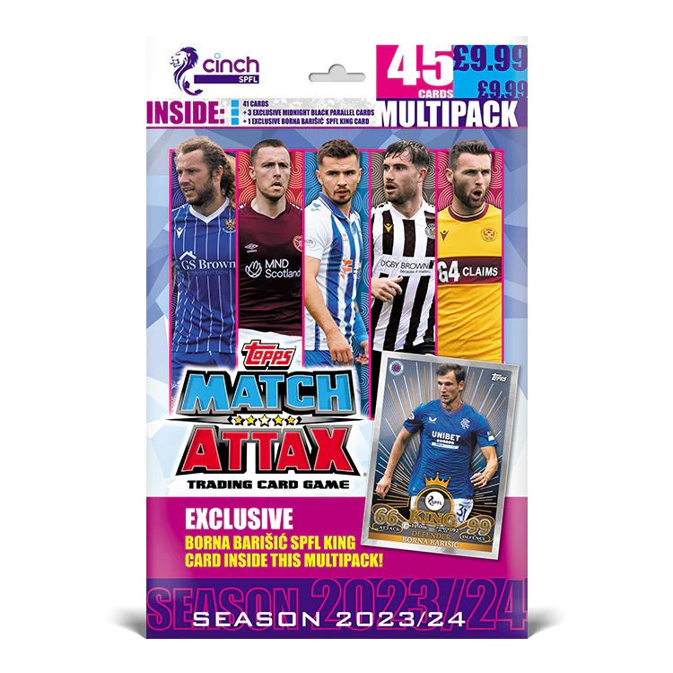 SPFL Match Attax 2024 - Multipack - Ice