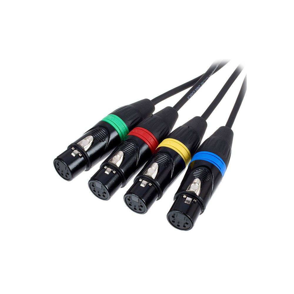 Stairville RJ45 DMX Shuttle Snake FX4