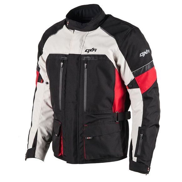 Dxr Roadtrip Motorcycle Jacket - Black / RedRef: DXR0248