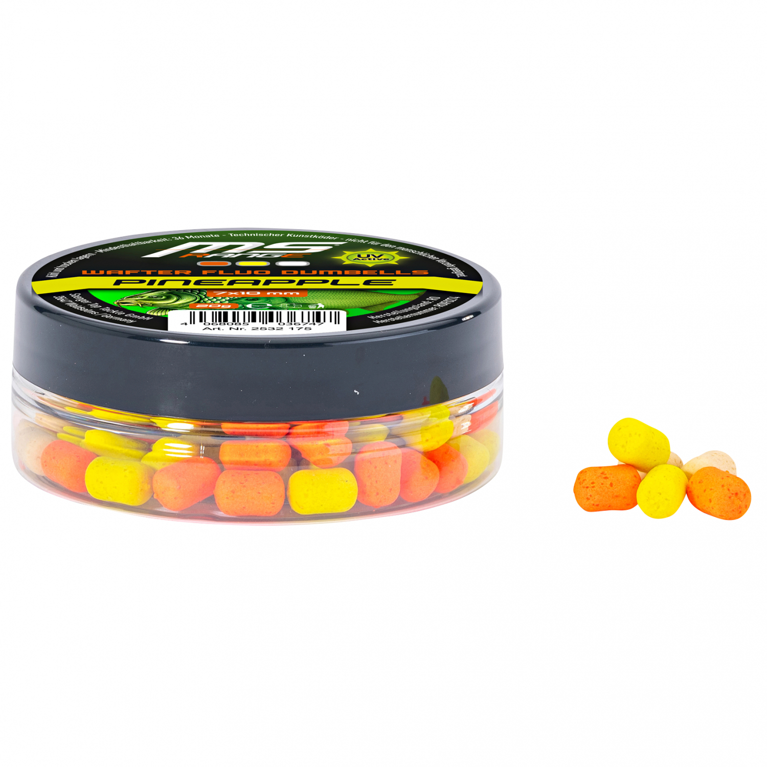 MS Range Wafter Fluo Dumbells Mix (Pineapple)