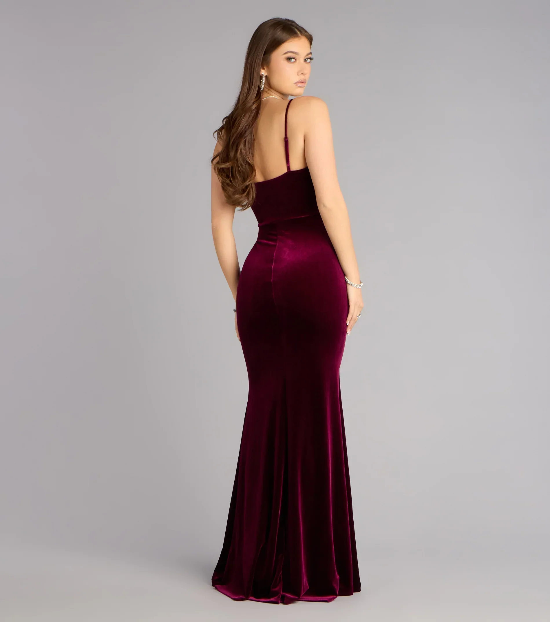 Layne Velvet Mermaid Formal Dress