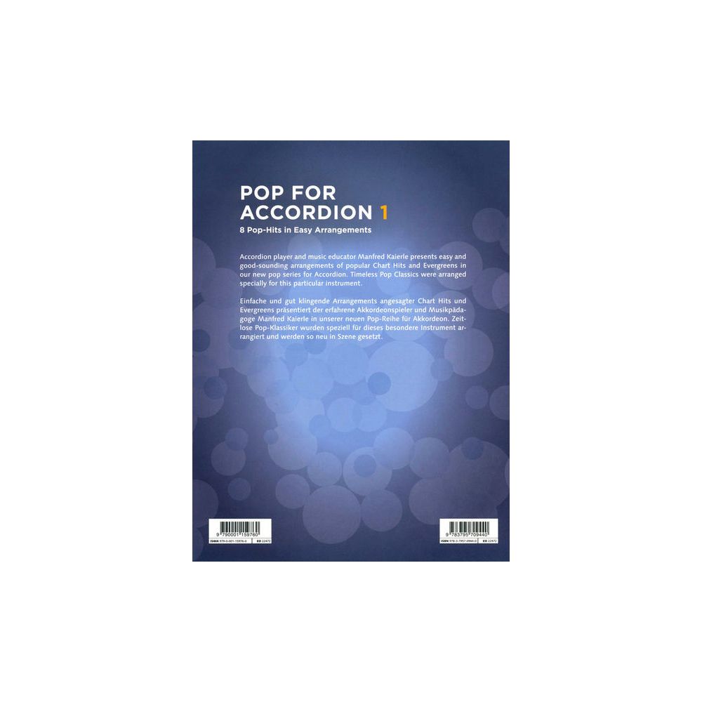 Schott Pop For Accordion 1 – Thomann Ireland
