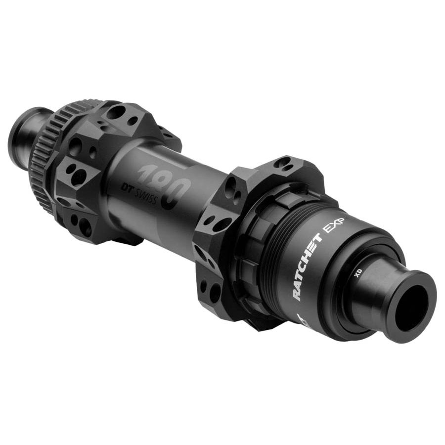 DT Swiss 180 Straightpull Ceramic Rear Hub - Centerlock - 12x148mm Boost - 28 Holes - black