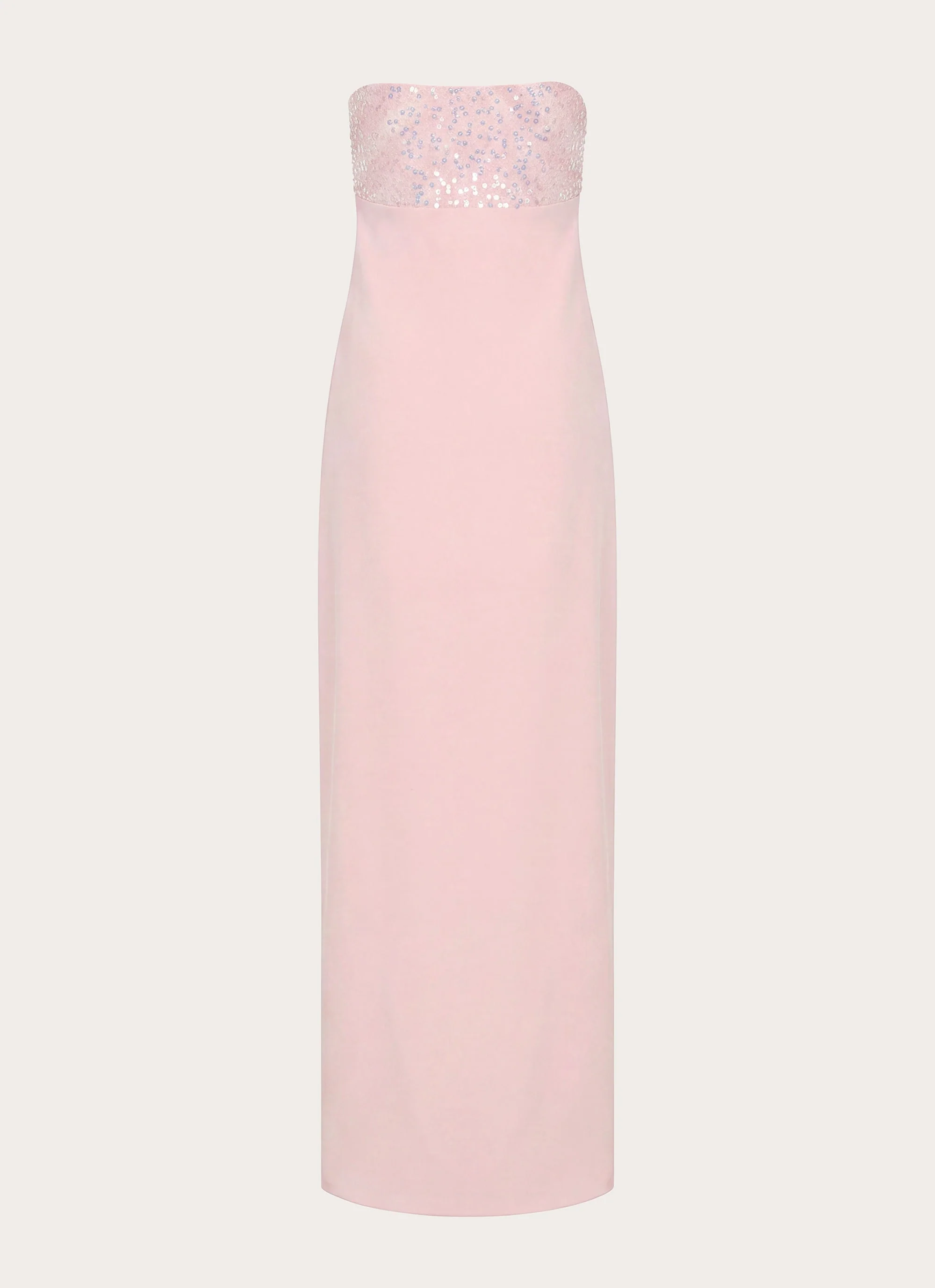 Lucienne Strapless Maxi Dress - Pink