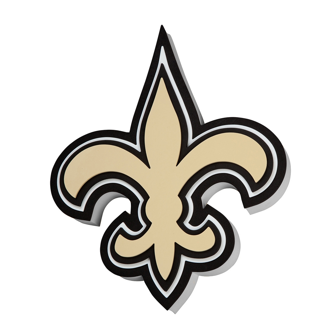 New Orleans Saints NFL 3D Foam Logo Wall Sign