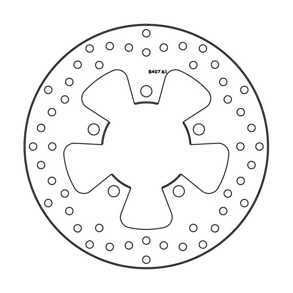Brembo round fixed brake discRef: 68B40761