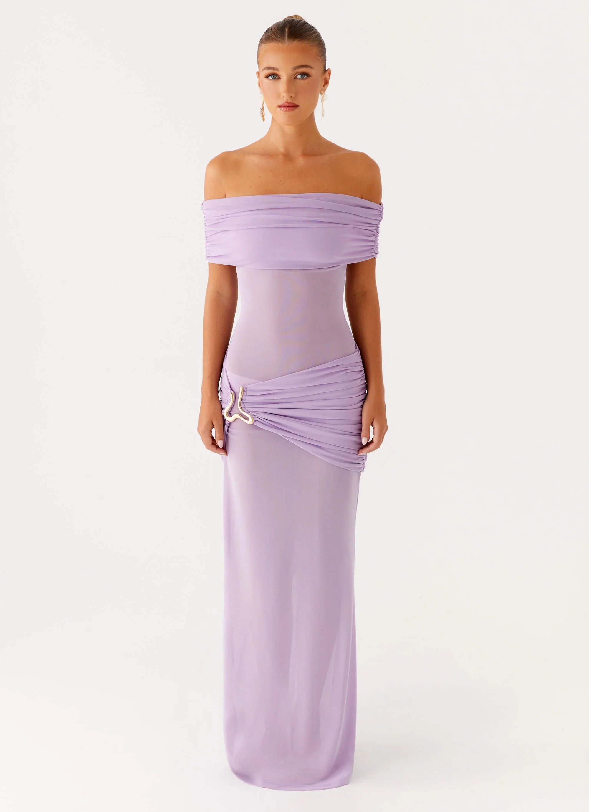 Benji Maxi Dress - Lilac