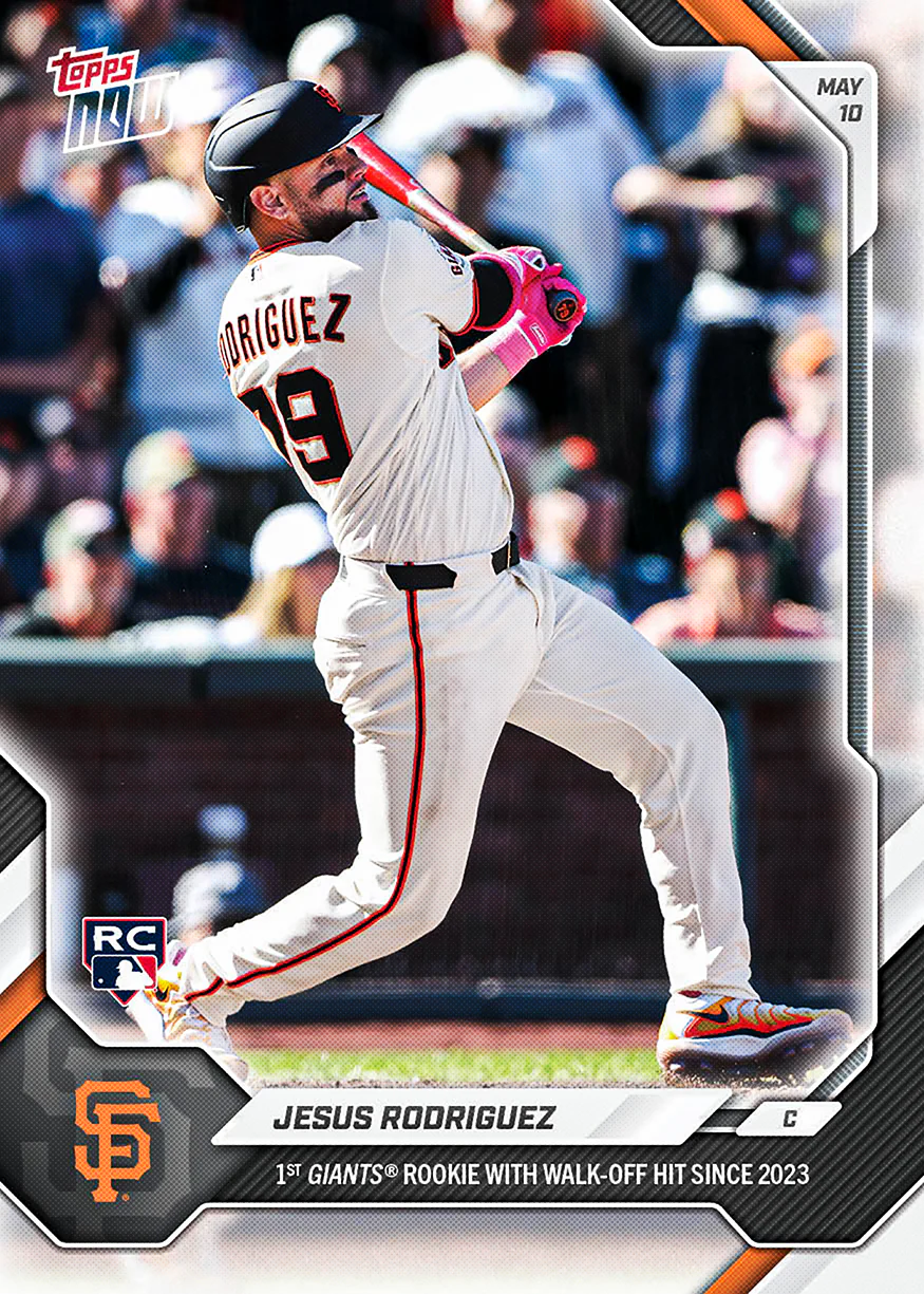 Jesus Rodriguez - 2026 MLB Topps NOW® - Card 189 - PR: 788