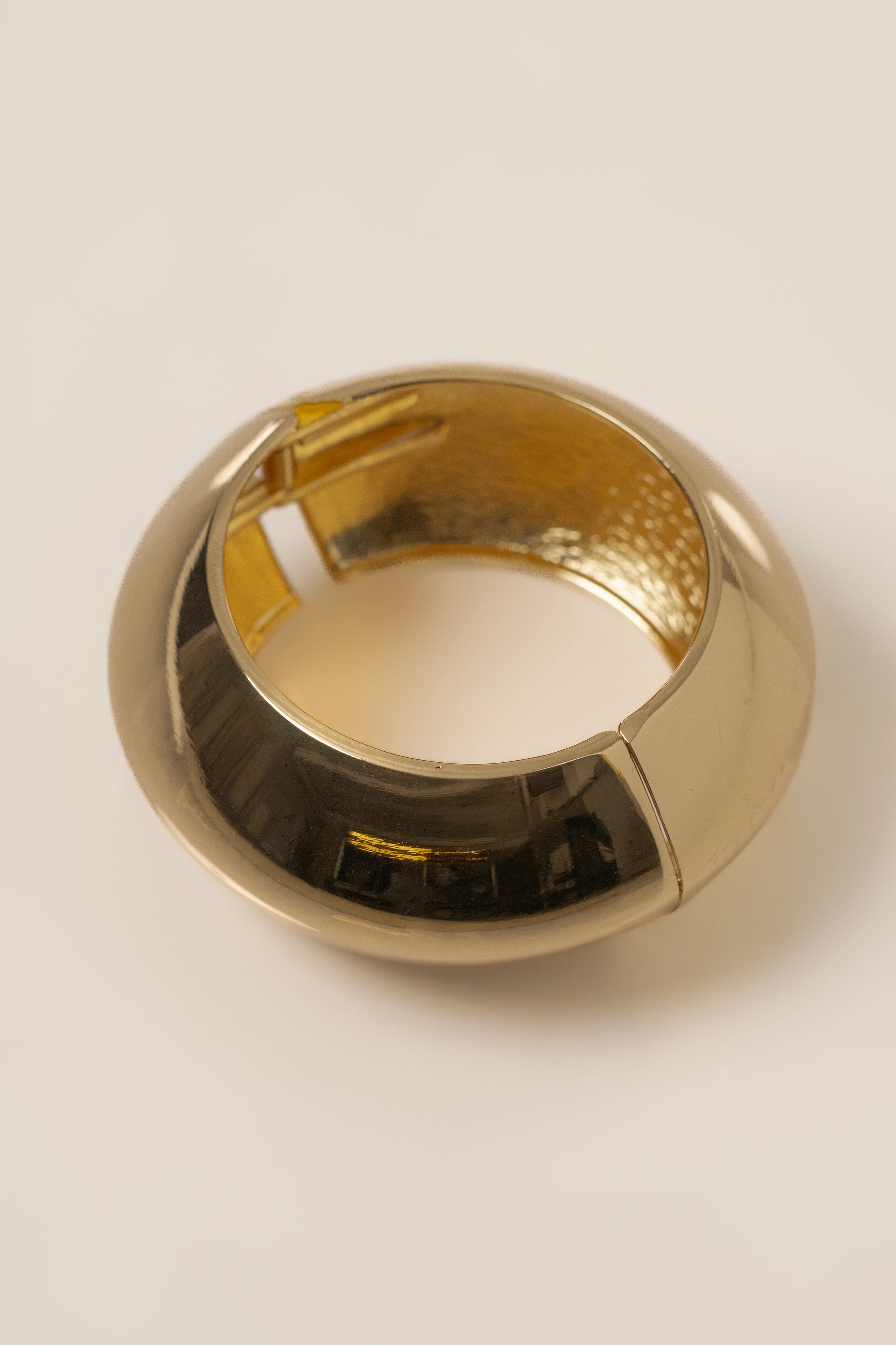Gold Lore Hinge Bracelet