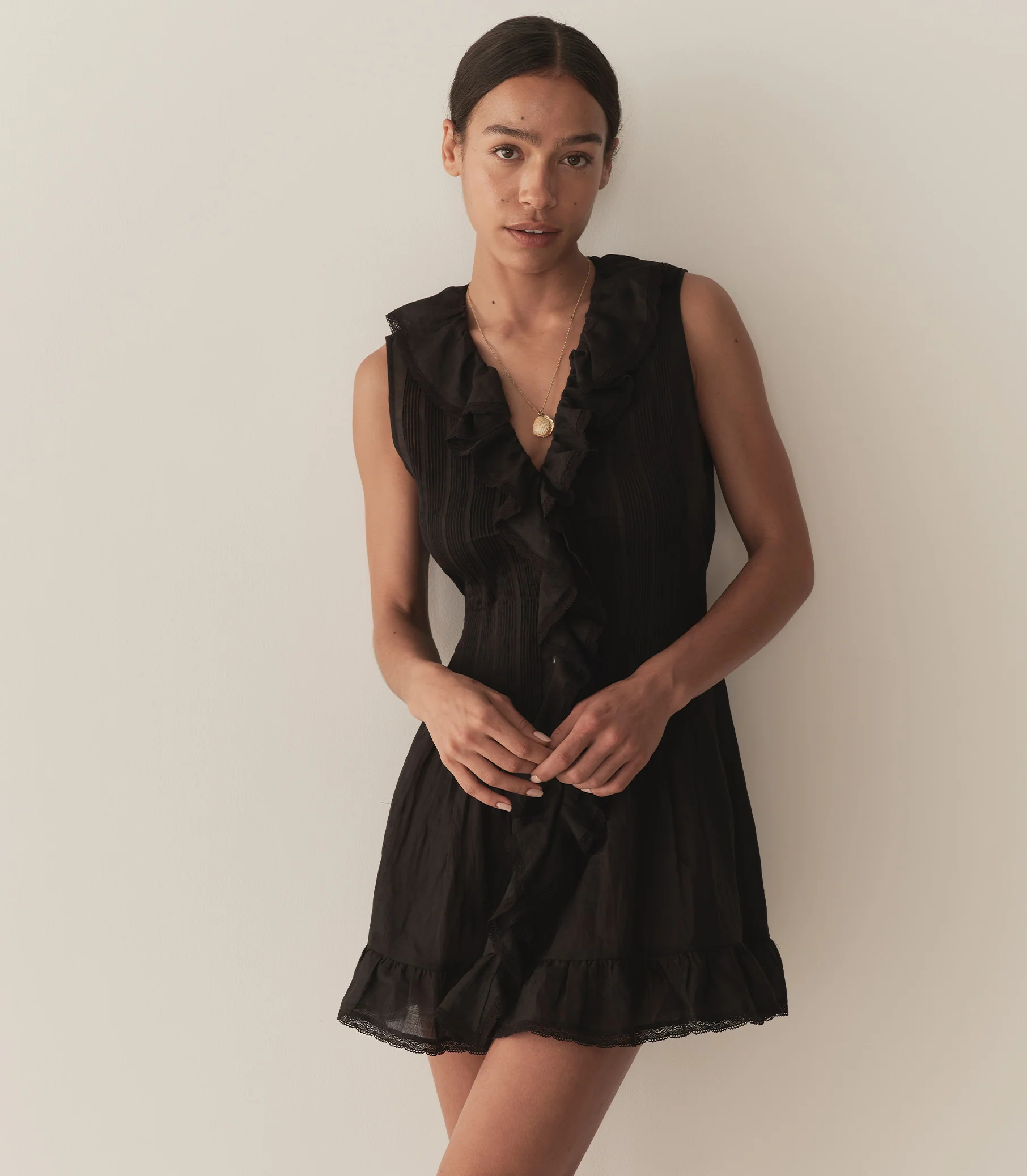 Henrietta Midi Dress - Black