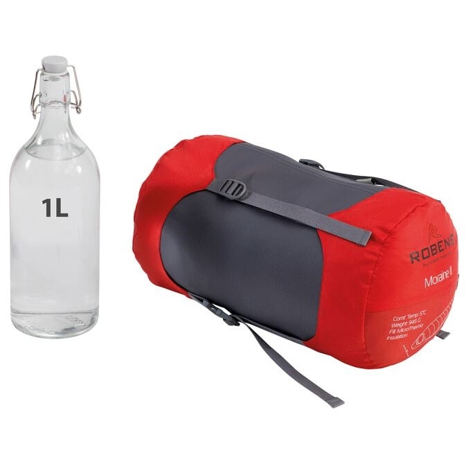 Robens Moraine II +5°C Sleeping Bag - Zipper left - Navy