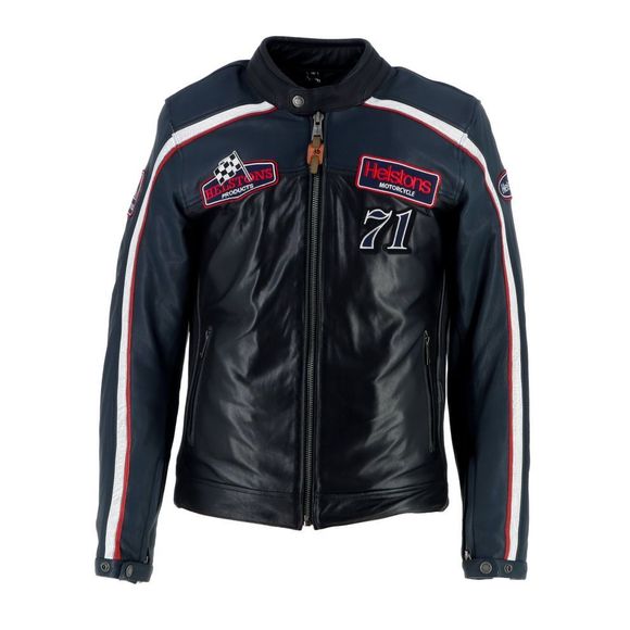 Moto Helstons Formula Sport - Blue / Black JacketRef: HS1128