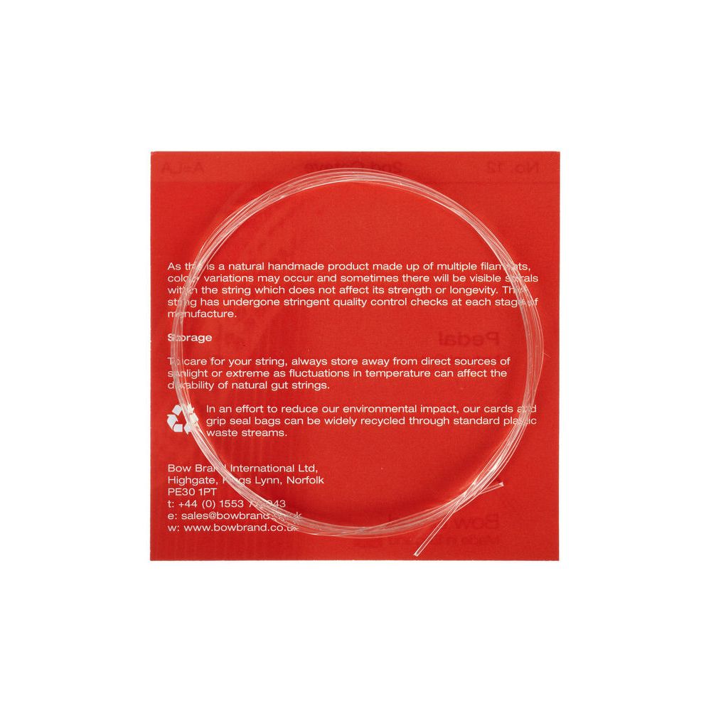 Bow Brand Pedal Nat. Gut 2nd A No.12 – Thomann Ireland