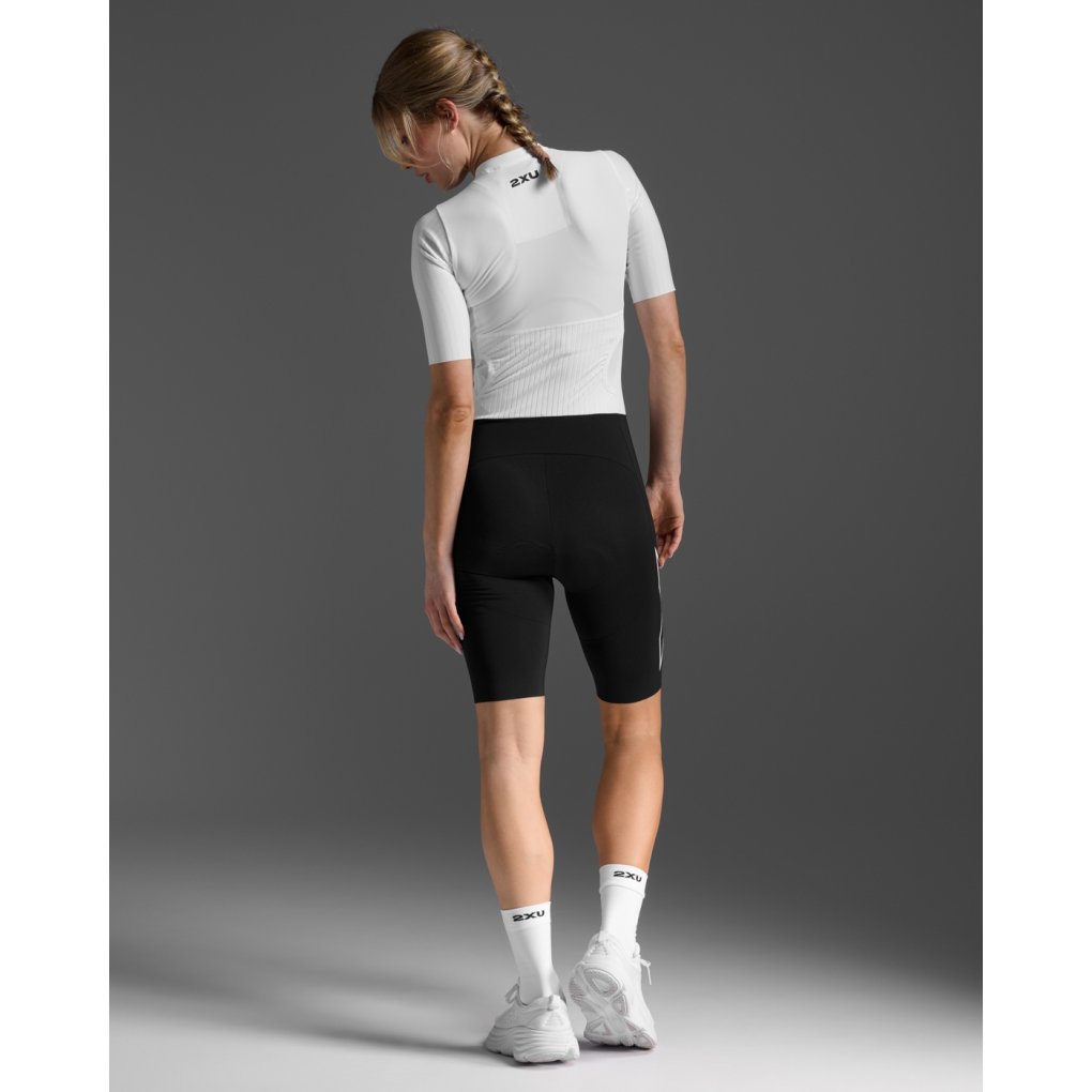 2XU Light Speed React Sleeved Trisuit Women - black/white