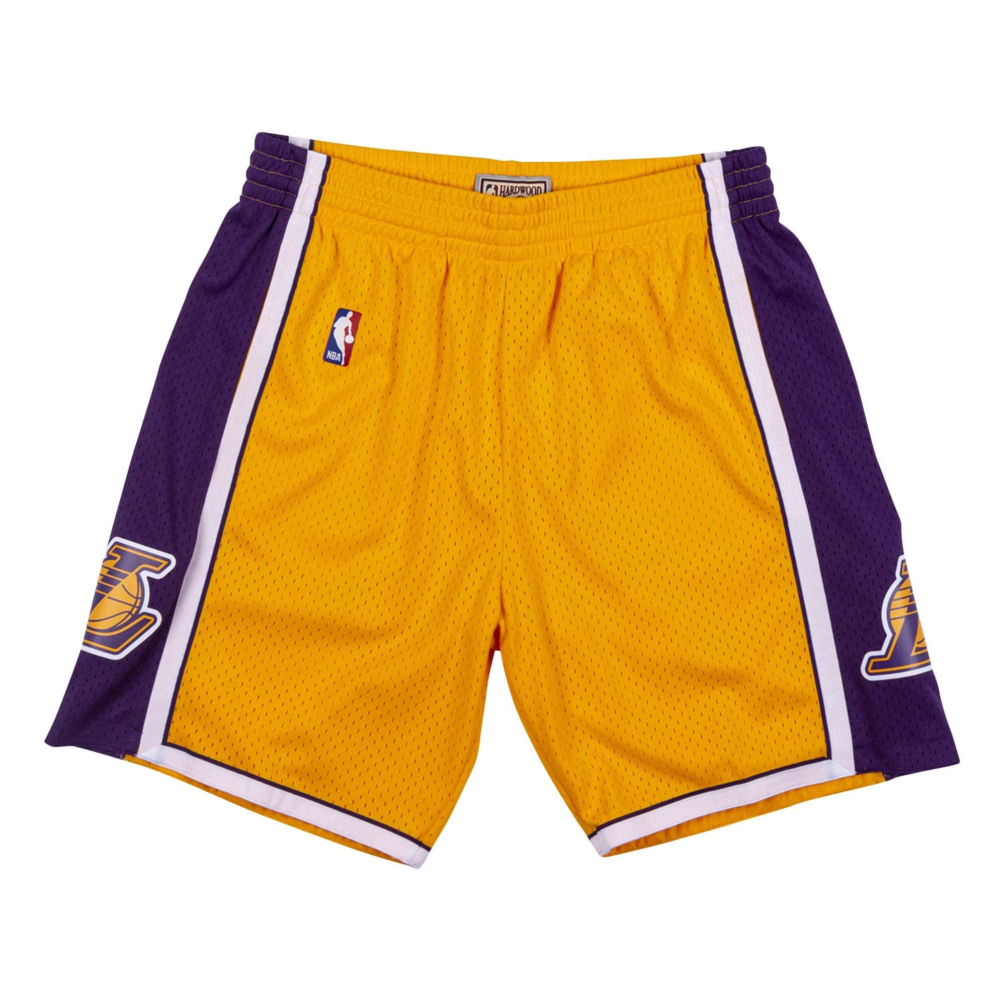 Los Angeles Lakers 2009-10 Mitchell & Ness Swingman NBA Shorts Yellow