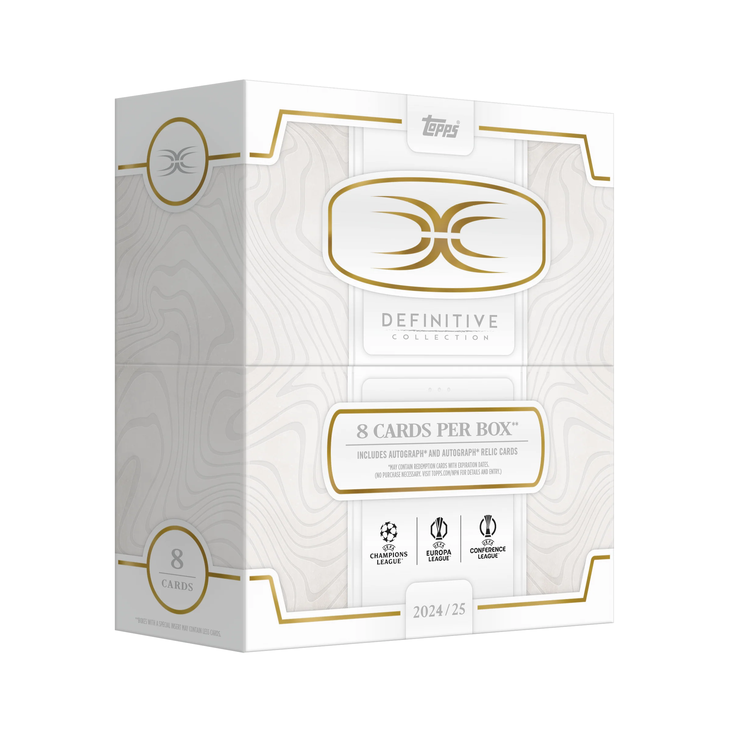 2024-25 Topps® Definitive UEFA Club Competitions - Hobby Box
