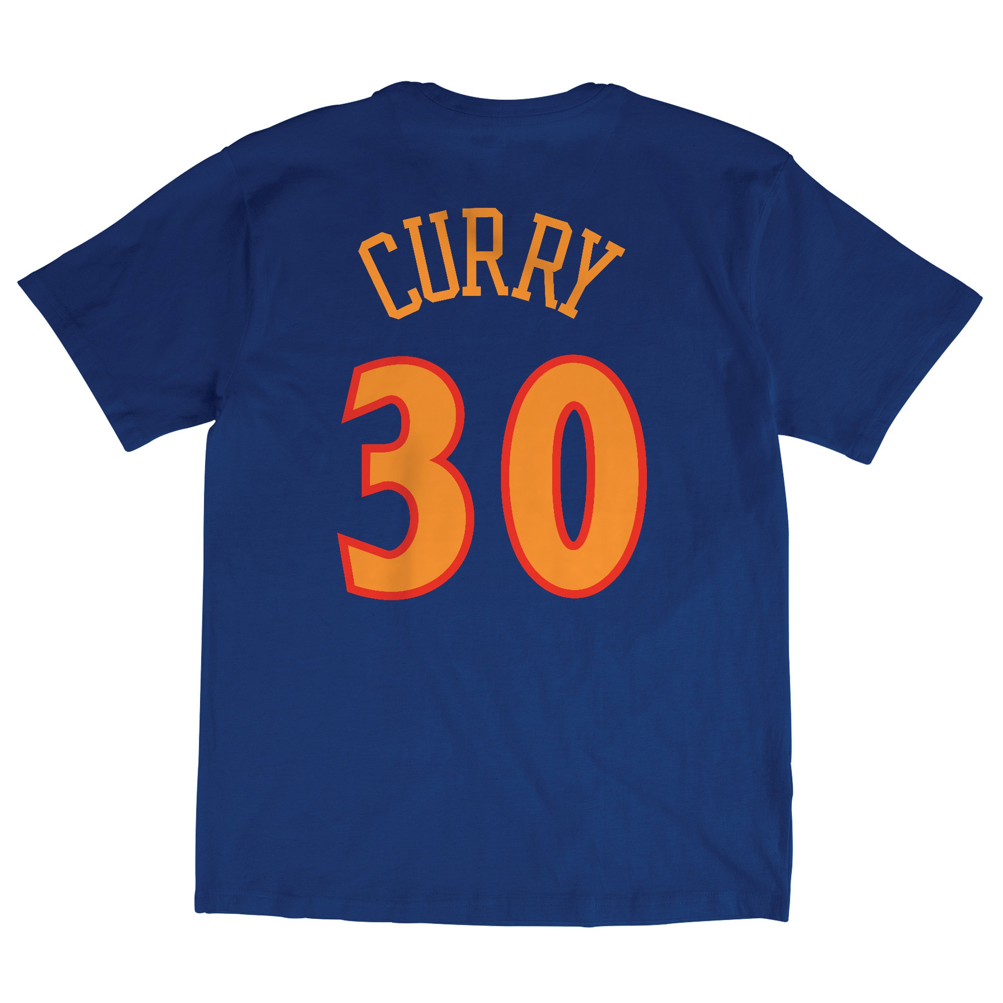 Stephen Curry #30 Golden State Warriors Classic NBA T-Shirt Navy