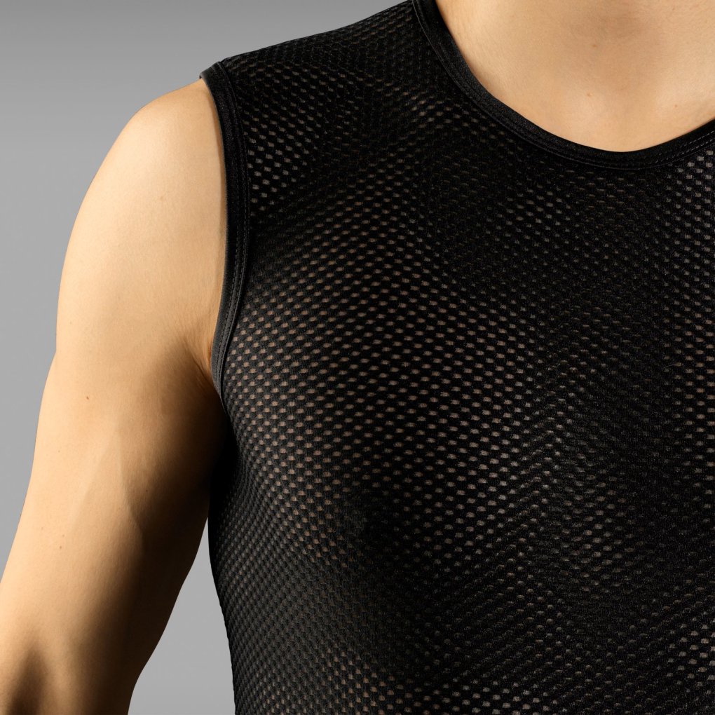 GripGrab Ultralight Mesh Sleeveless Baselayer Men - 3-Pack - Black