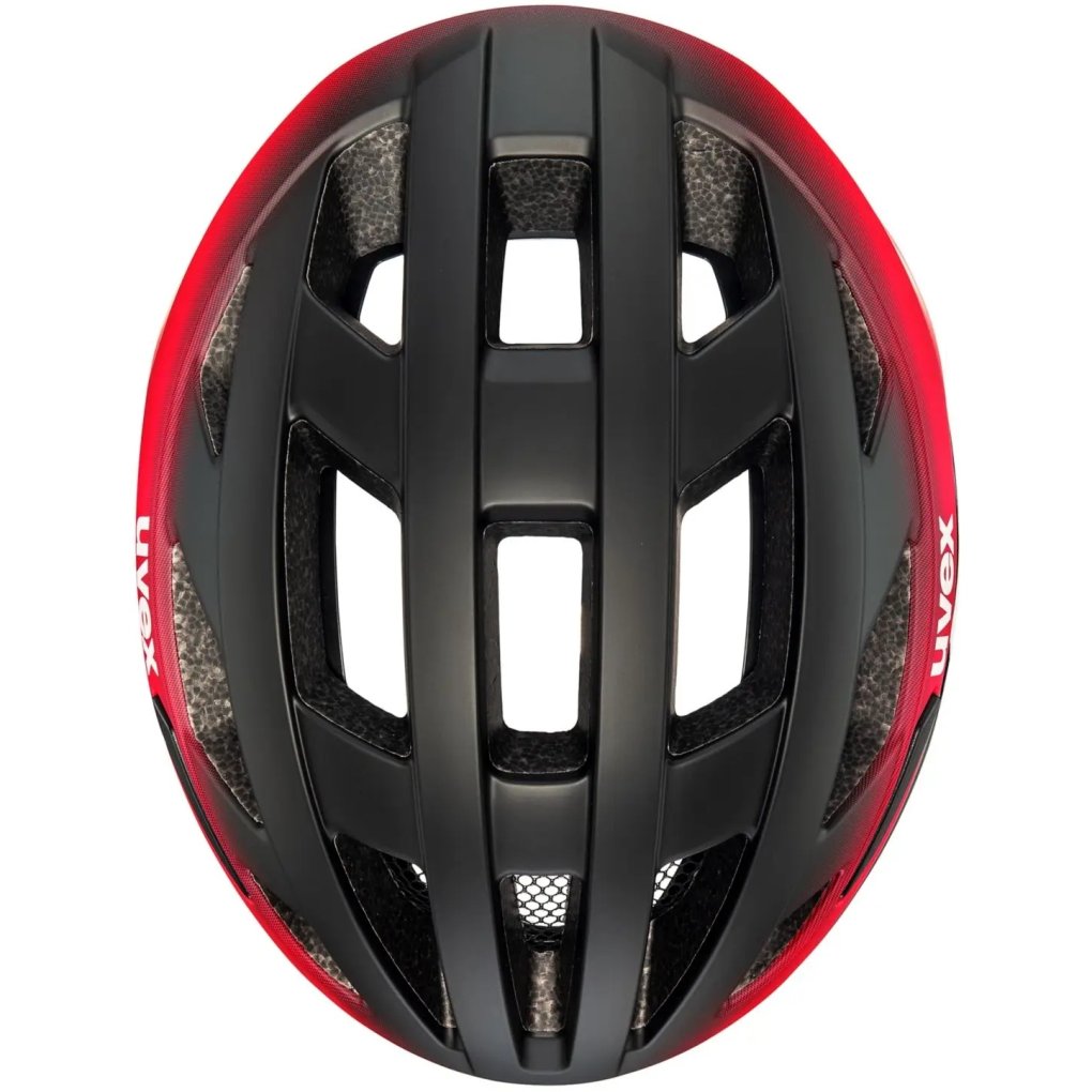 Uvex i-volute Bike Helmet - black-red matt