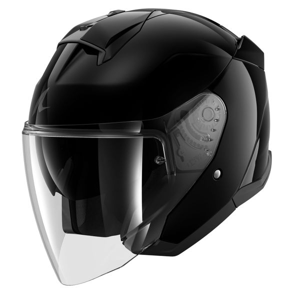 Casque jet Shark SKWAL JET BLANK - NoirRef : SH1775-C757