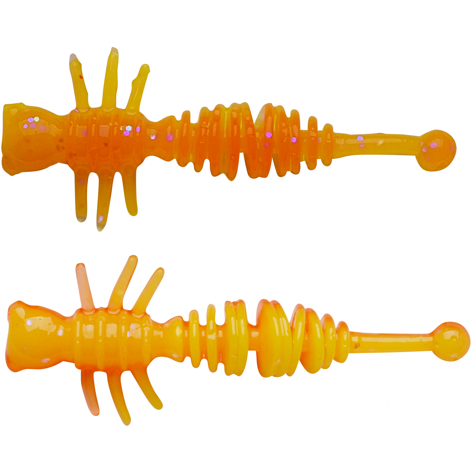 Berkley PowerBait Power Larvae (Fluo Orange\/Sunshine Yellow)