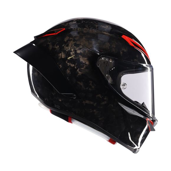 AGV PISTA GP RR Full-Face Helmet - ITALIA CARBONIO FORGIATO - Black / RedRef : AG0993