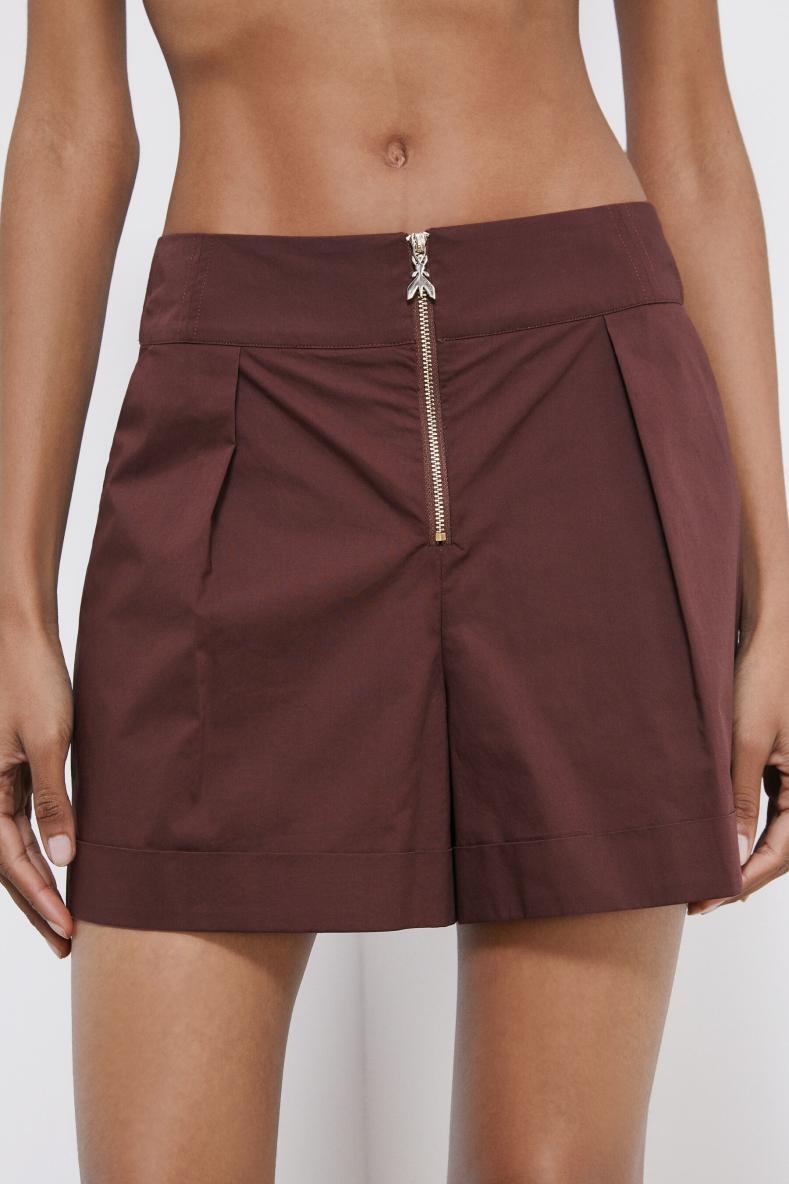 Poplin shorts