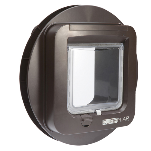 Sureflap Cat Flap Mounting Adapter - Grey/white