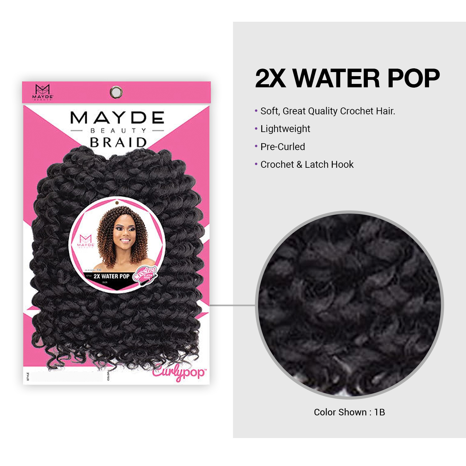 Mayde Beauty Crochet Braids 2X Water Pop