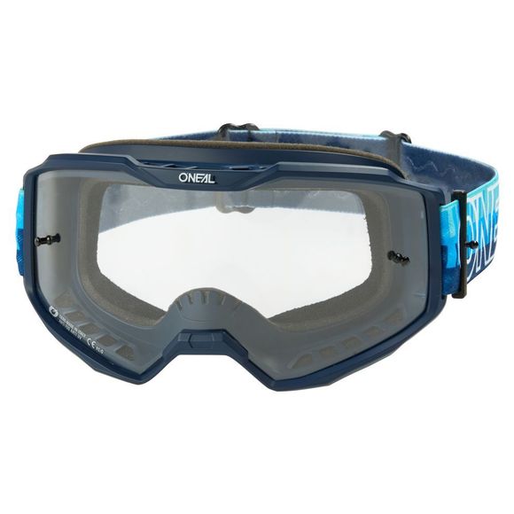 Mask cross O'Neal B -10 - Stripped 2025 - Blue / BlueRef: OL2171 / 6029-030