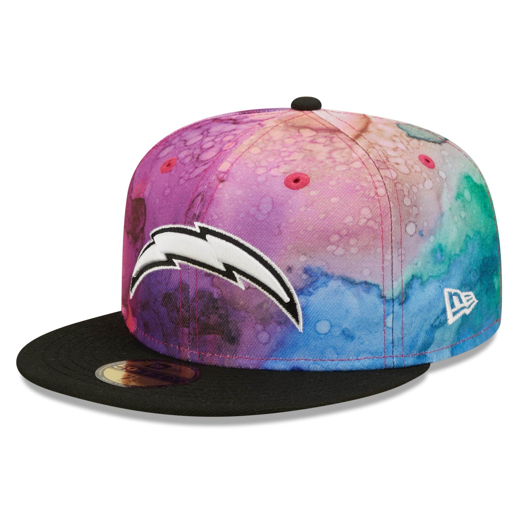 Los Angeles Chargers 2022 NFL On-Field Crucial Catch New Era 59FIFTY Fitted Cap