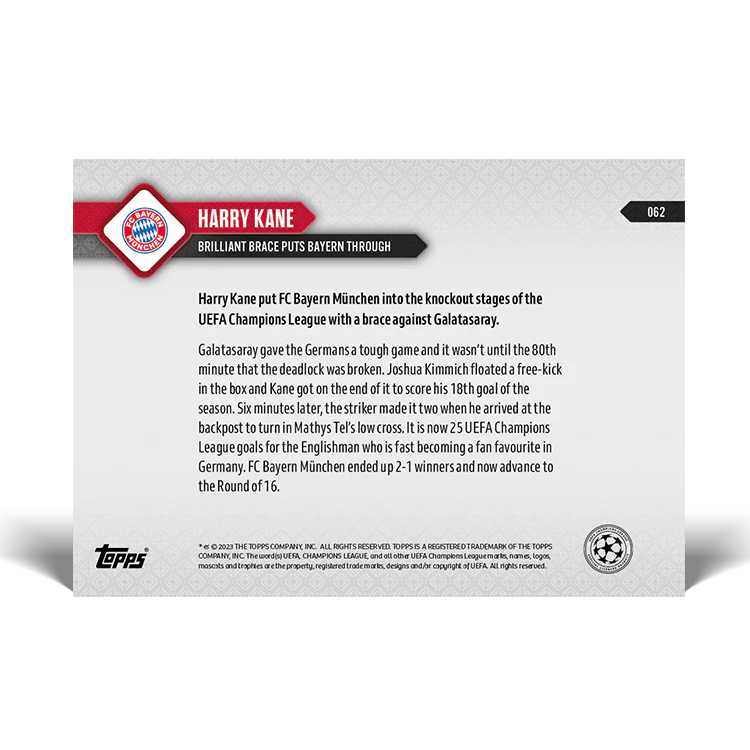 Topps UK - 3 Card Bundle - UCL TOPPS NOW® - #62-#64