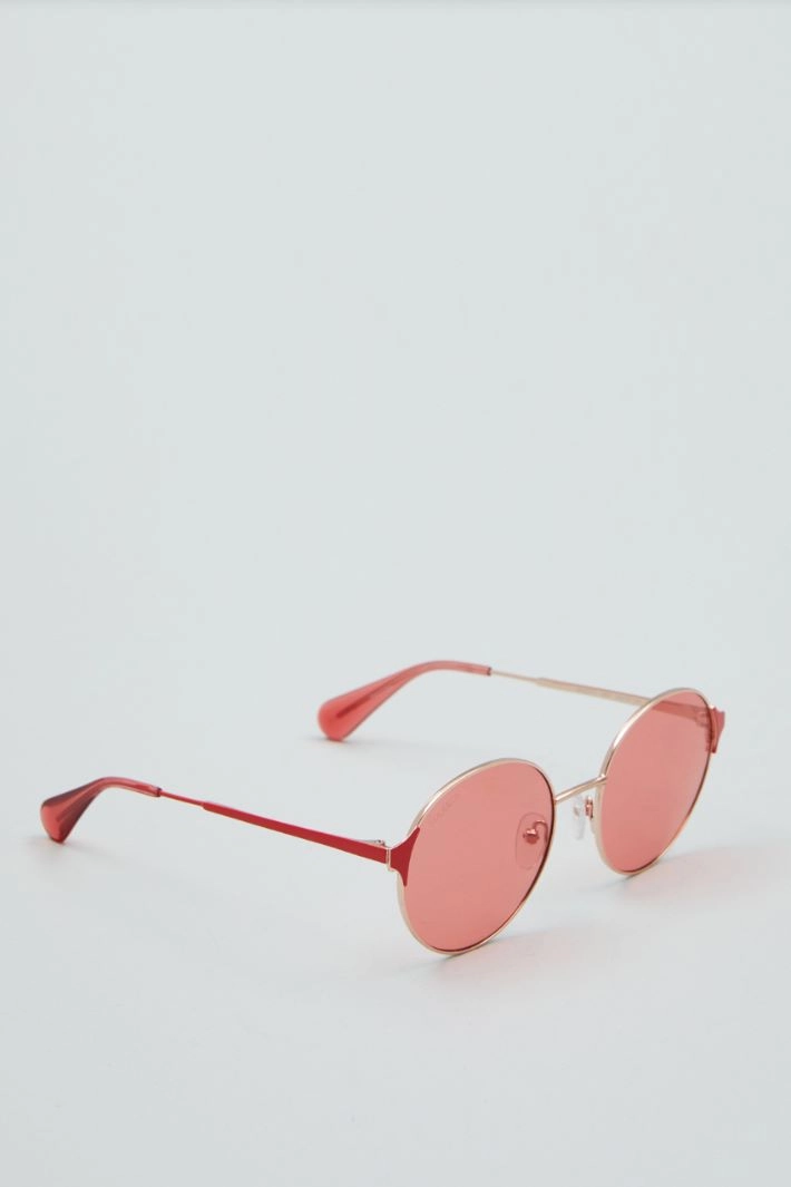 Round sunglasses - FUCHSIA