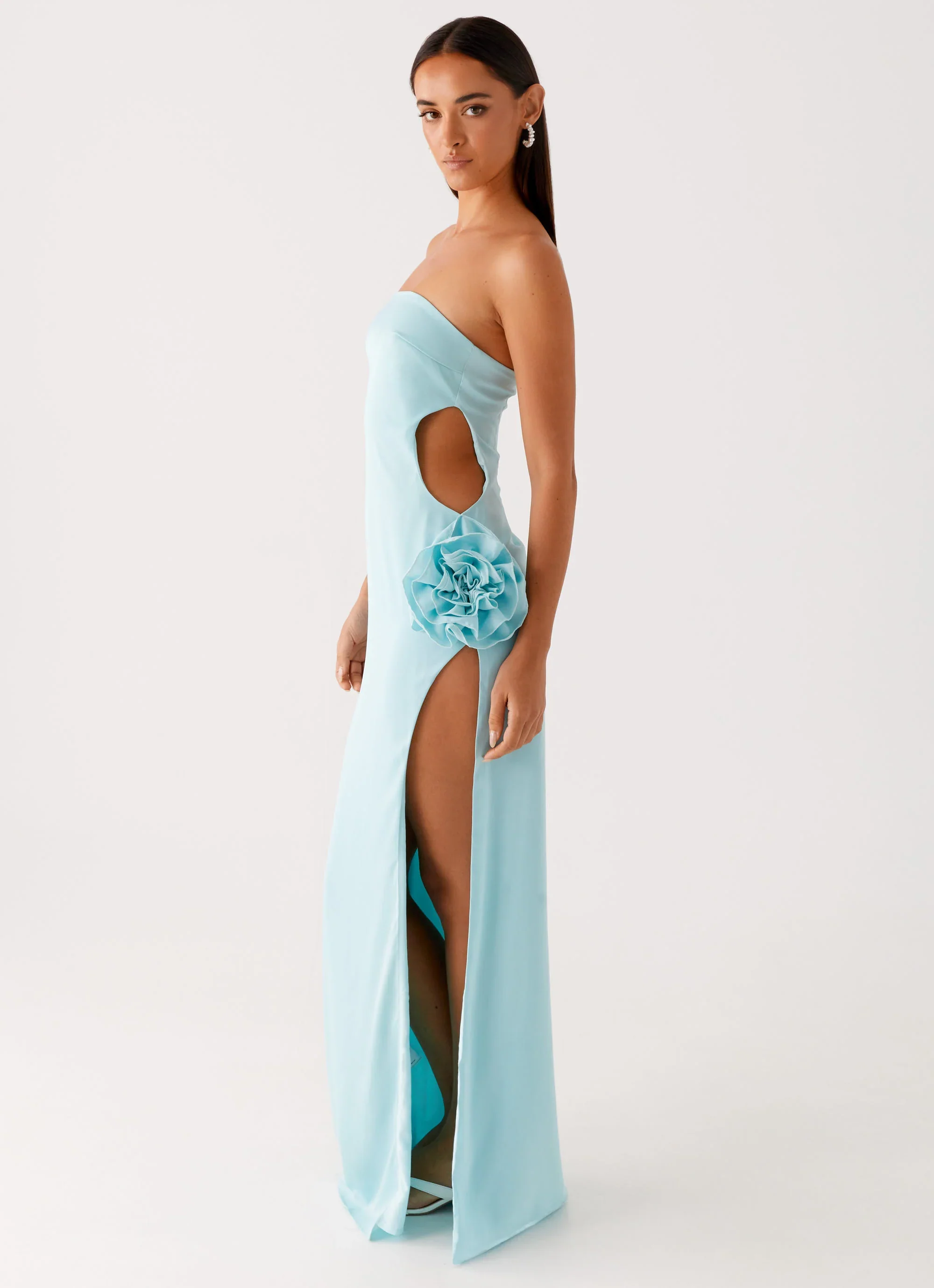 Fenway Strapless Maxi Dress - Mint